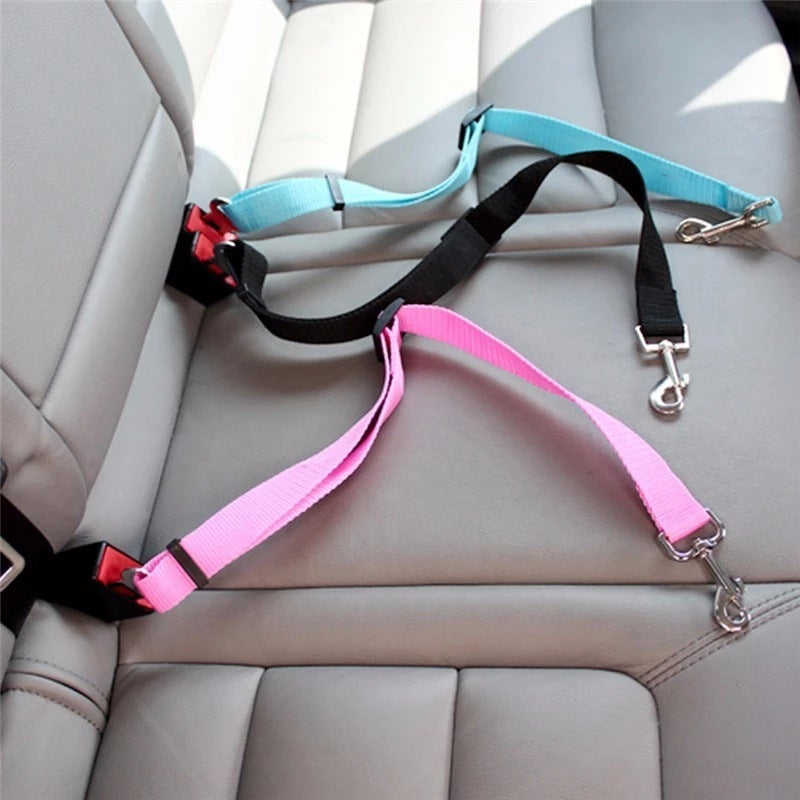 Ceinture de sécurité réglable pour voiture, pour chat et chien
