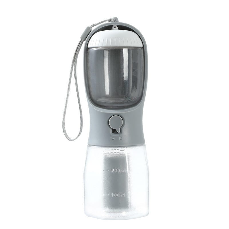 3 in 1 Pet Portable Water & Food Bottle with Waste Bag Holder
