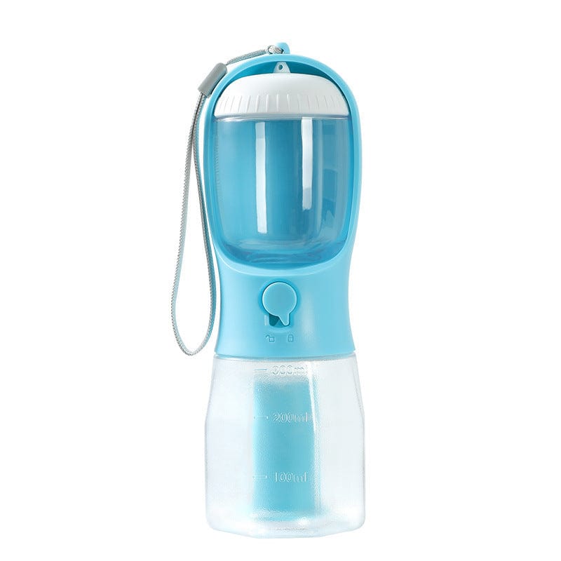 3 in 1 Pet Portable Water & Food Bottle with Waste Bag Holder