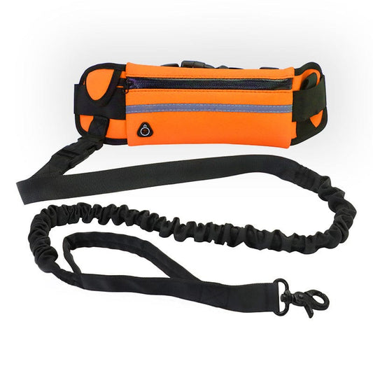 Dog Leash Pet Walking And Training Belt-Pet Collars