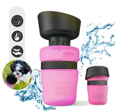 Pet Outdoor Foldable Water Bottle-Pet Drinking & Feeding